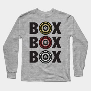 Box Box Box - F1 Pitstop Long Sleeve T-Shirt